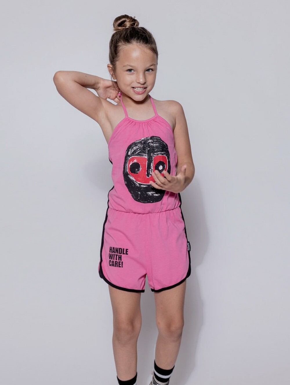 Nununu Kids' The Warrior Collar Overall Romper